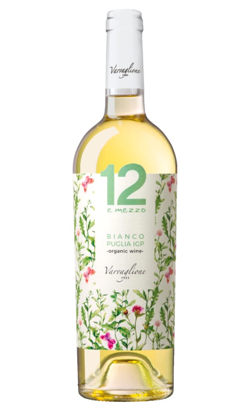 Wine 12 E Mezzo Bianco Organic Pulia 2019