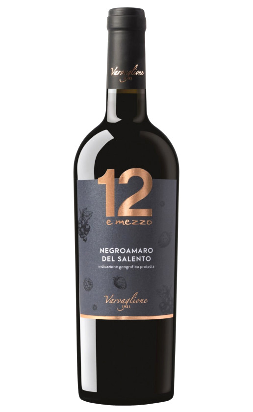 Wine 12 E Mezzo Negroamaro Del Salento 2018