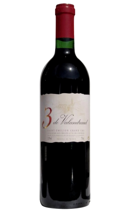 Вино 3 de Valandraud 2004
