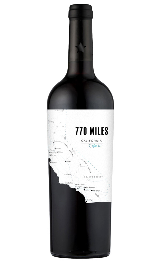 Вино 770 Miles Zinfandel