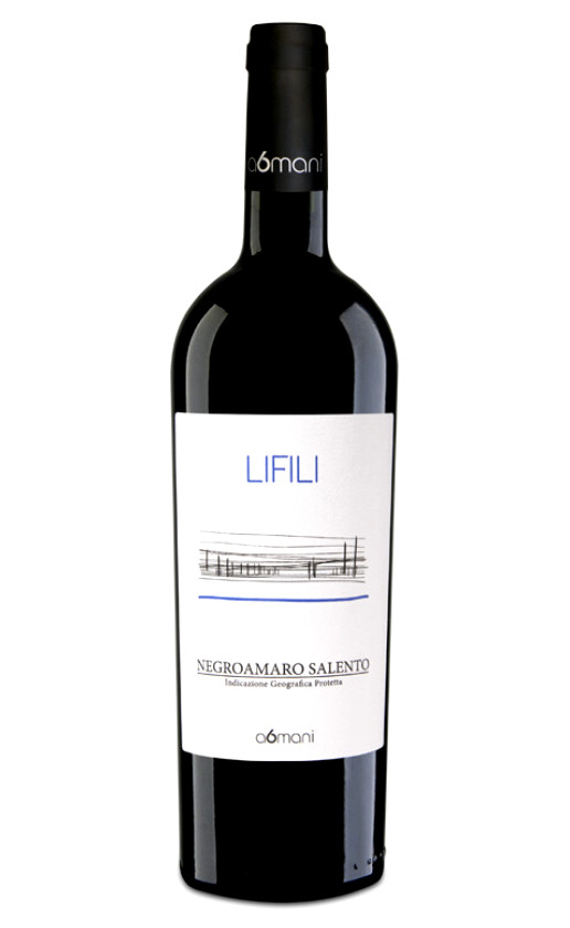 Wine A6Mani Lifili Negroamaro Salento