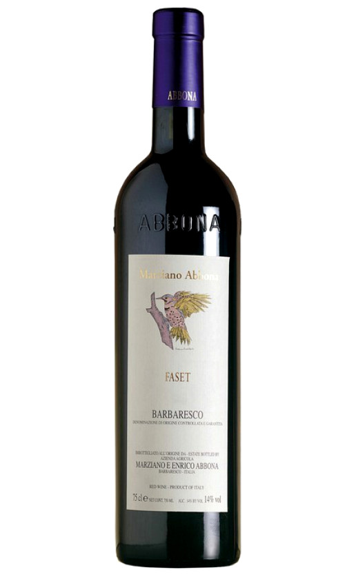 Вино Abbona Faset Barbaresco 2006