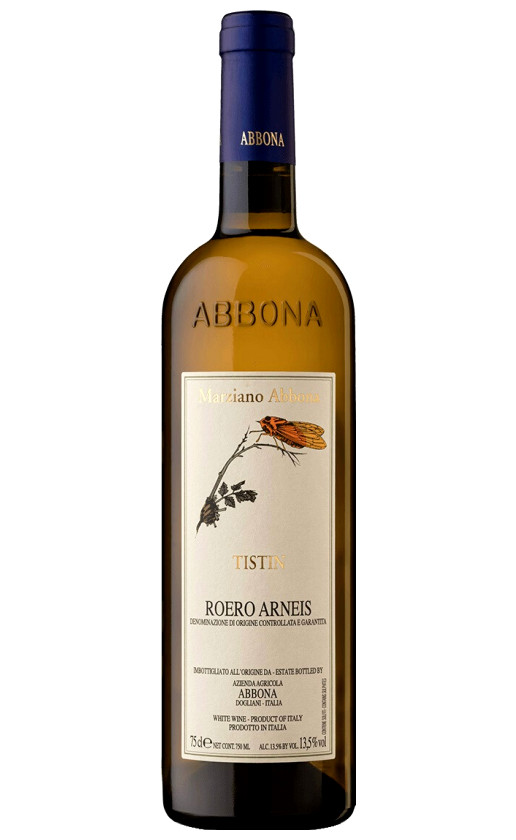 Wine Abbona Tistin Roero Arneis 2018