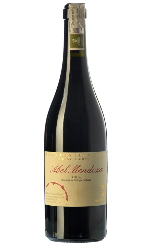 Wine Abel Mendoza Tempranillo Rioja 2012