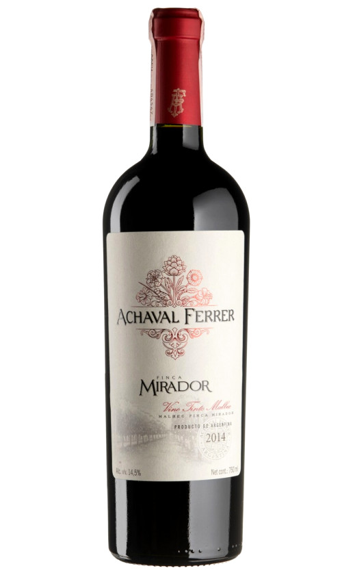 Wine Achaval Ferrer Finca Mirador Mendoza 2014