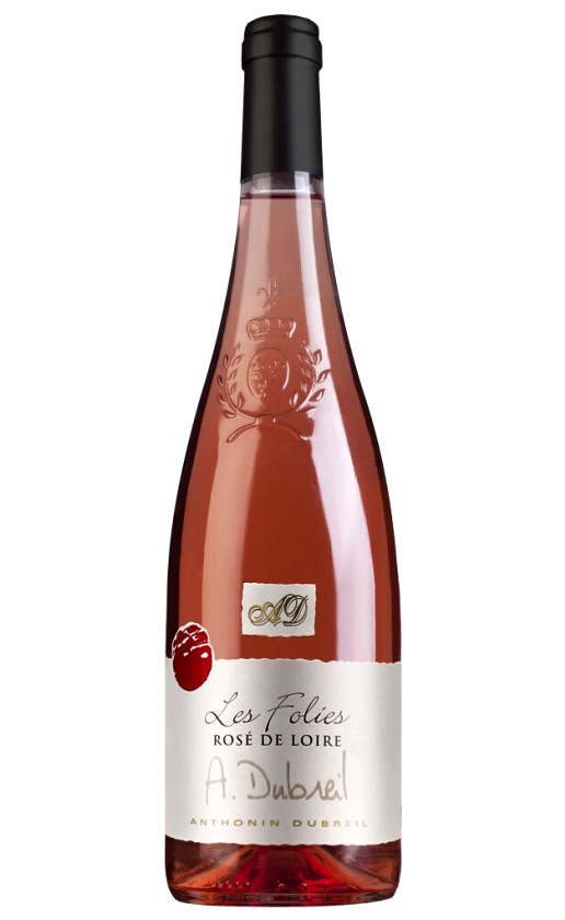 Wine Adubreil Rose De Loir Les Folies 2019