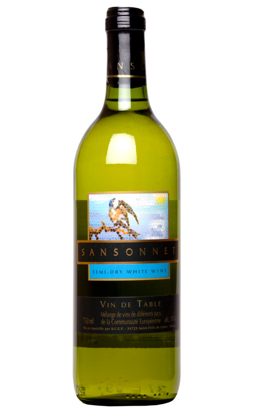 Wine Advini Sansonnet White Semi Dry