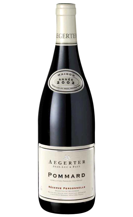 Вино Aegerter Pommard 2002
