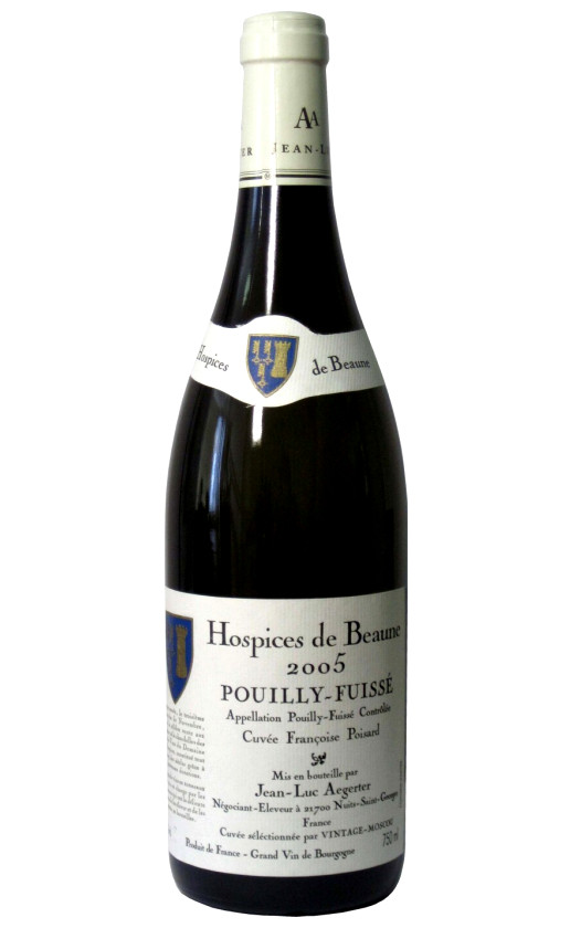 Wine Aegerter Pouilly Fuisse Hospices De Beaune 2005