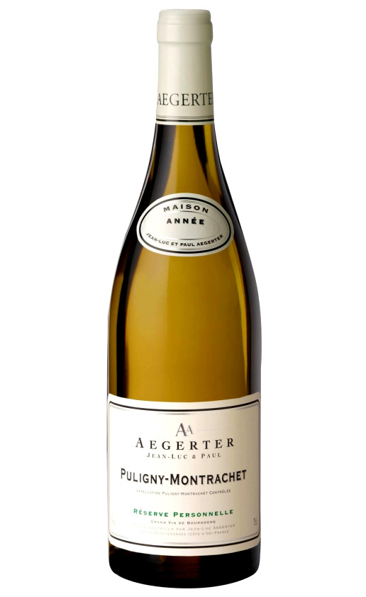 Wine Aegerter Puligny Montrachet 2003