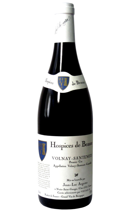 Wine Aegerter Volnay Santenots 1Er Cru Hospices De Beaune Cuvee Blondeau 2008