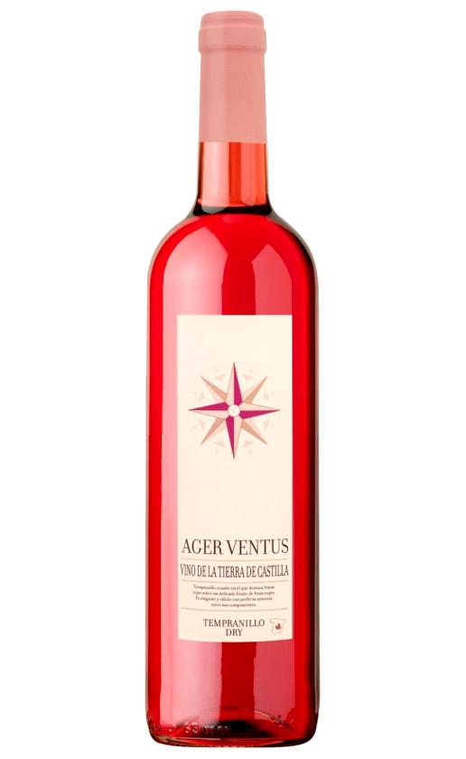 Вино Ager Ventus Tempranillo Rose Dry