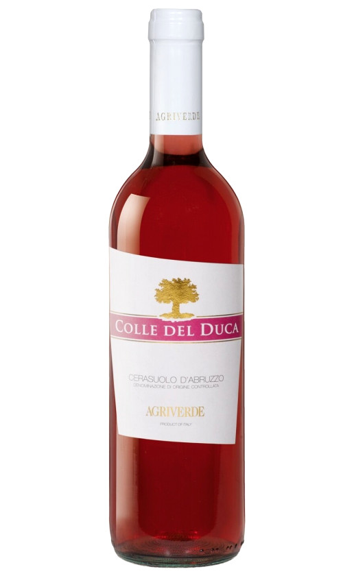 Wine Agriverde Colle Del Duca Cerasuolo Dabruzzo 2013