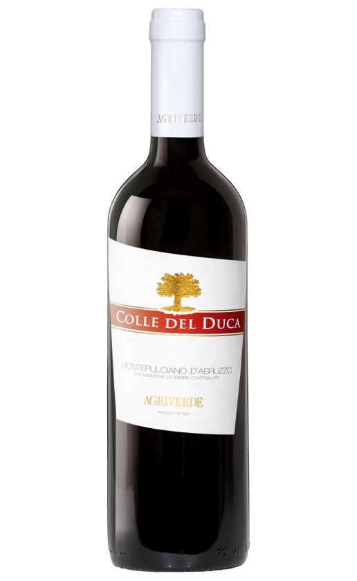 Вино Agriverde Colle del Duca Montepulciano D'Abruzzo 2013