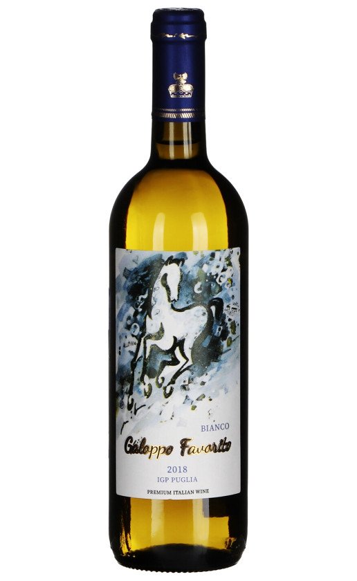 Wine Al Bano Carrisi Galoppo Favorito Bianco Puglia 2018
