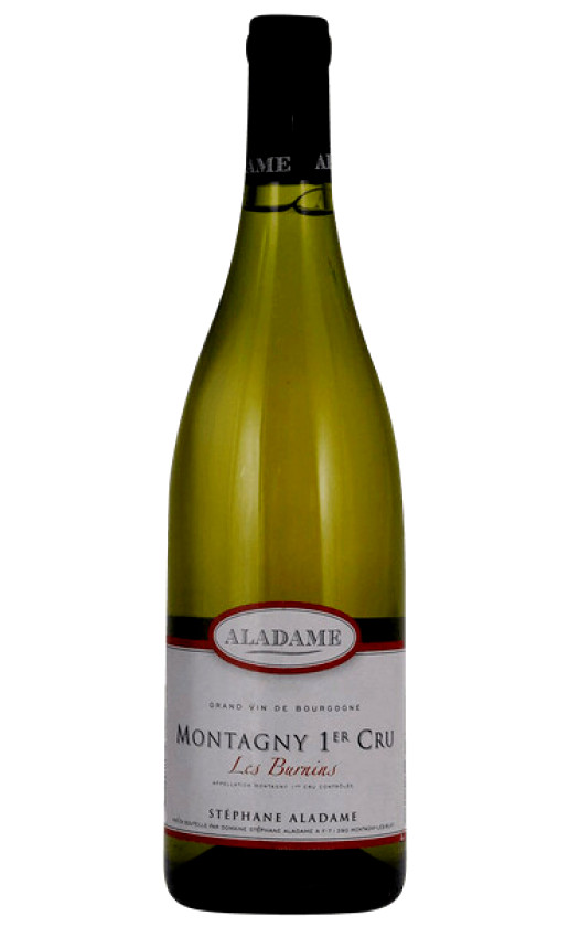 Wine Aladame Montagny 1Er Cru Les Burnins 2012