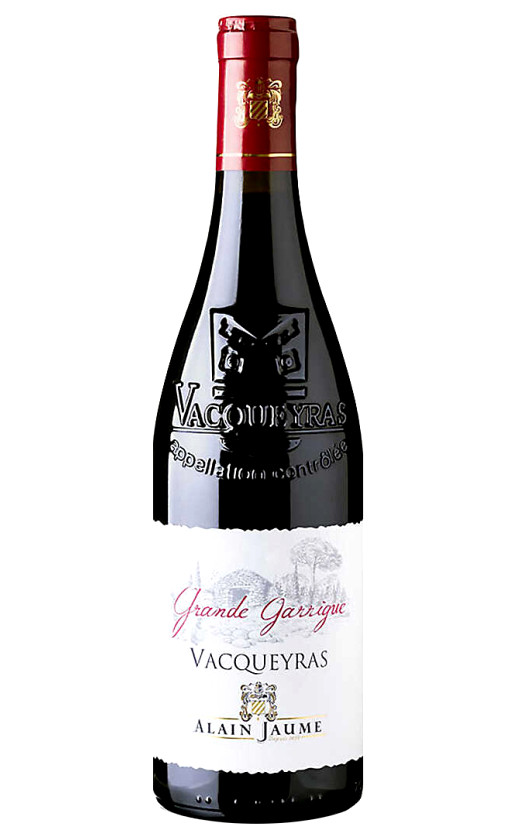 Wine Alain Jaume Fils Grande Garrigue Vacqueyras 2018
