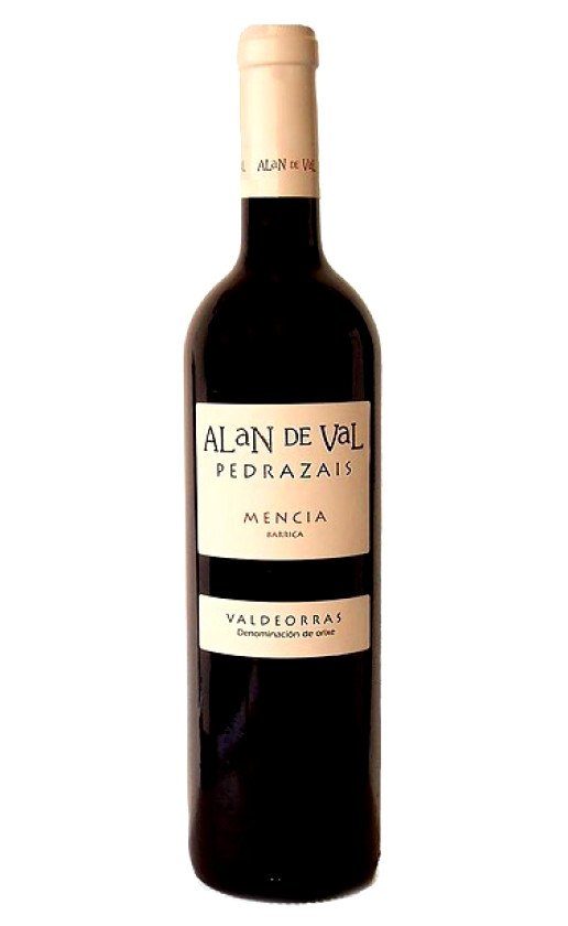 Wine Alan De Val Pedrazais Mencia Barrica Valdeorras 2013