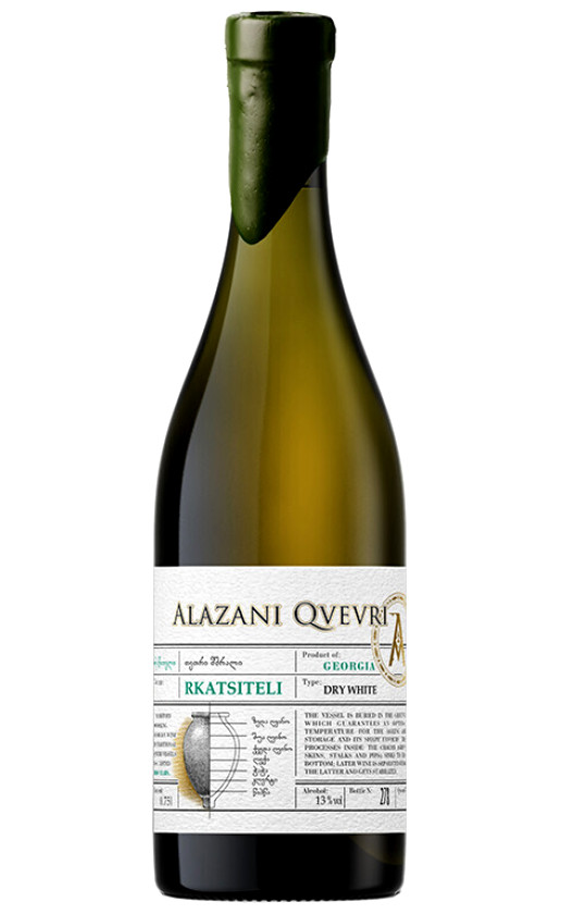 Wine Alazani Qvevri Rkatsiteli 2018