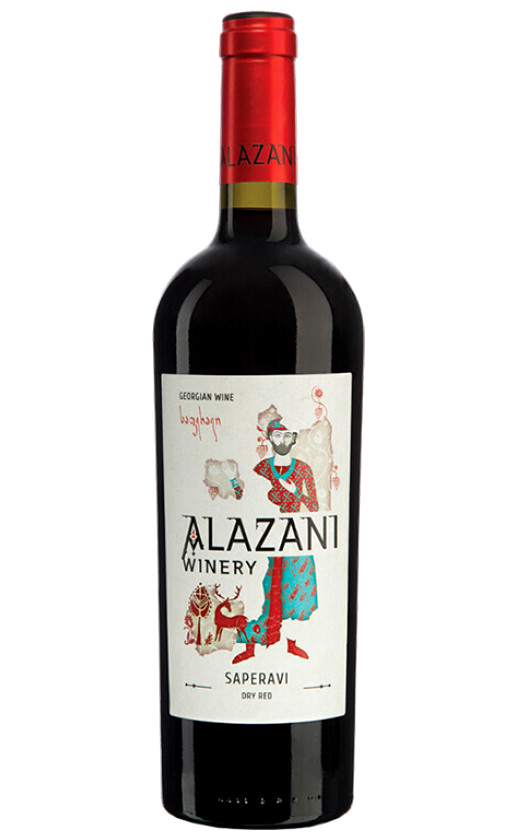 Вино Alazani Saperavi 2018