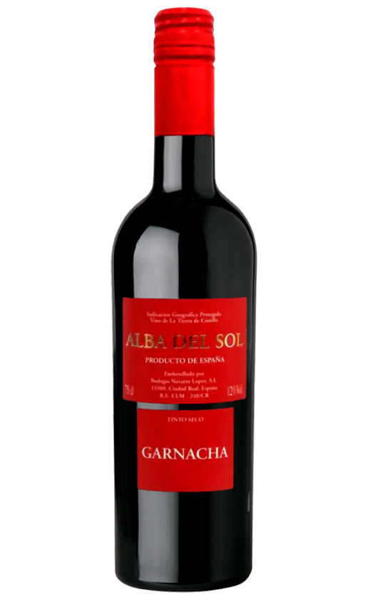 Вино Alba del Sol Garnacha Tierra de Castilla