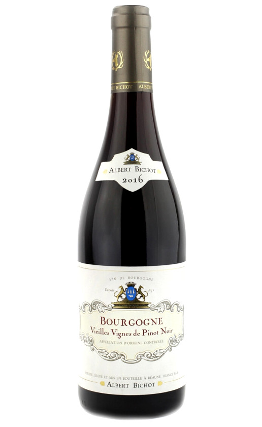 Вино Albert Bichot Bourgogne Vieilles Vignes de Pinot Noir 2017