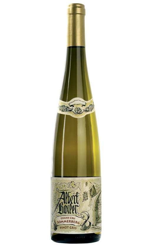 Вино Albert Boxler Pinot Gris Alsace Grand Cru Sommerberg 2008