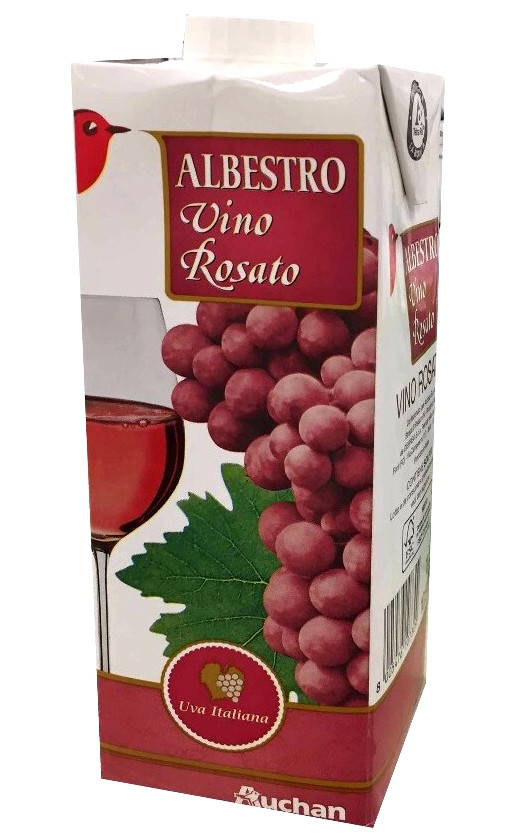 Wine Albestro Rosato Tetra Pak