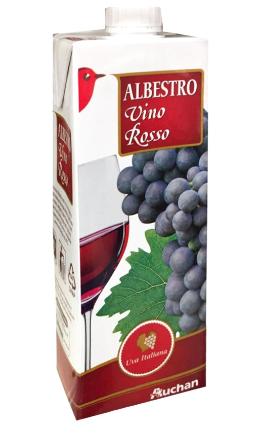 Wine Albestro Rosso Tetra Pak