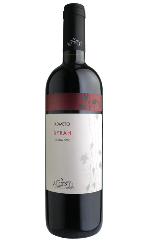 Wine Alcesti Admeto Syrah Sicilia