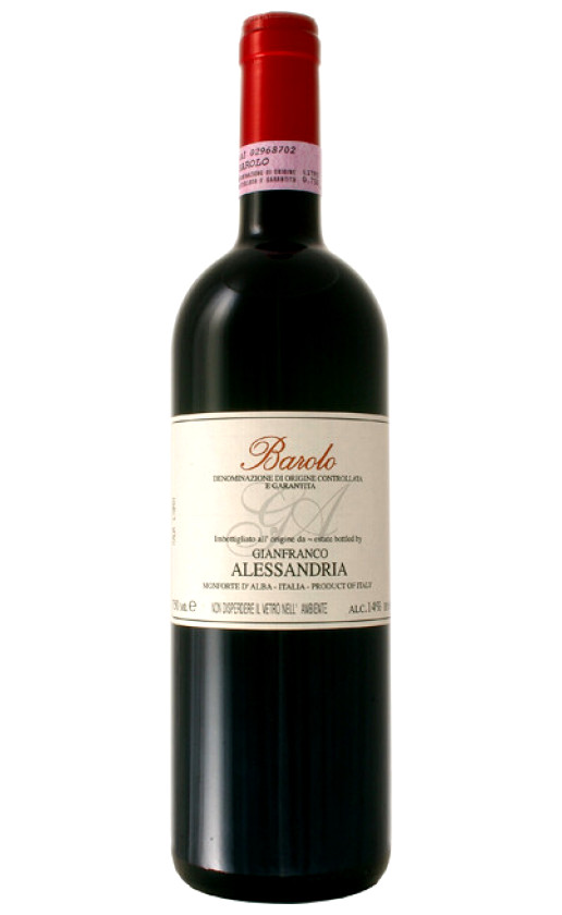 Wine Alessandria Gianfranco Barolo 2006