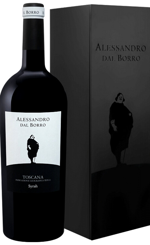 Wine Alessandro Dal Borro Toscana 2015 Wooden Box