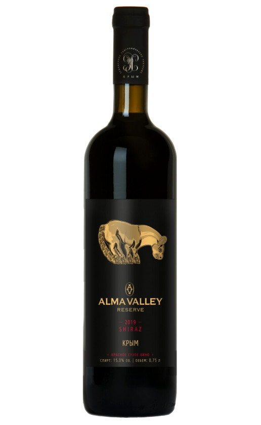 Wine Alma Valley Reserve Shiraz 2019