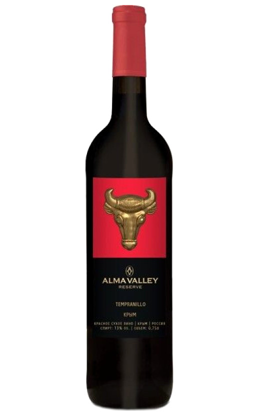 Wine Alma Valley Reserve Tempranillo 2016