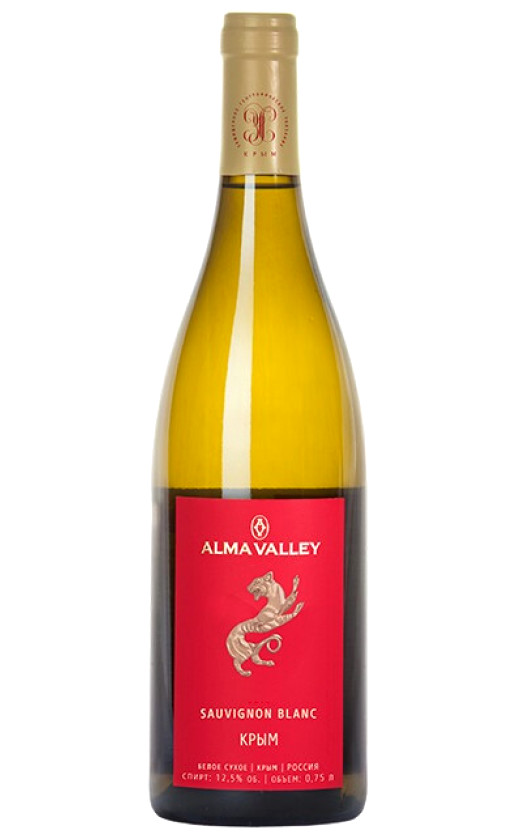Вино Alma Valley Sauvignon Blanc 2020