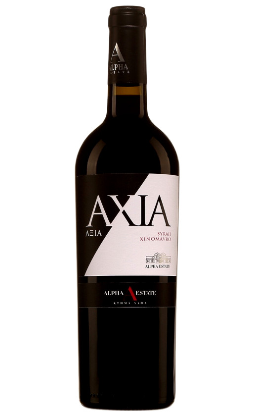 Wine Alpha Estate Axia Syrah Xinomavro Florina 2017