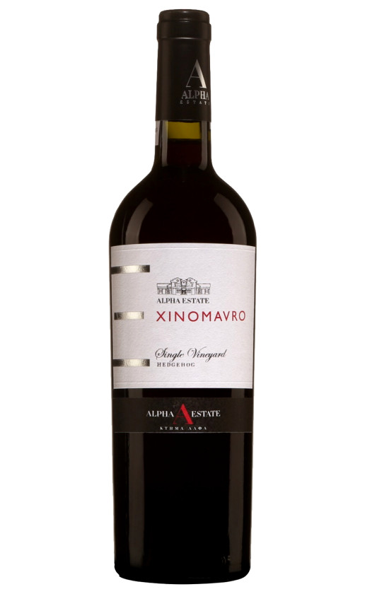 Wine Alpha Estate Xinomavro Single Vineyard Hedgehog Amyndeon 2018