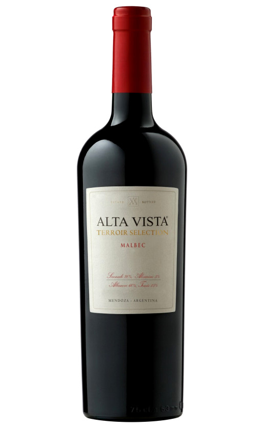 Wine Alta Vista Malbec Terroir Selection 2017