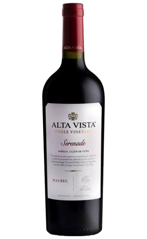 Wine Alta Vista Single Vineyard Serenade Malbec 2017