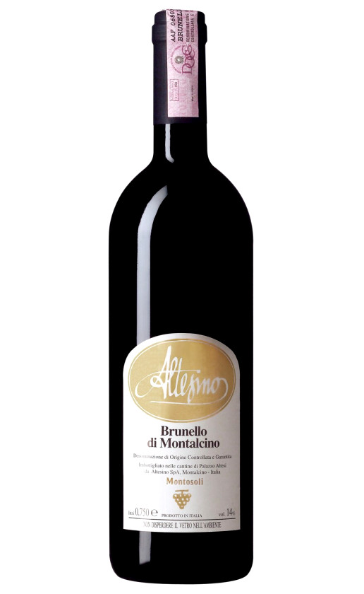 Вино Altesino Brunello di Montalcino Montosoli 1999
