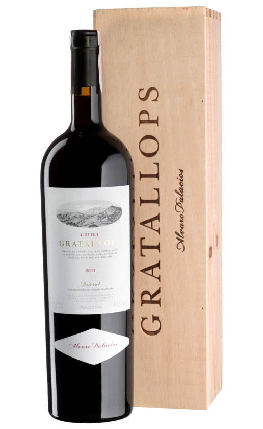 Wine Alvaro Palacios Gratallops Priorat 2017 Wooden Box
