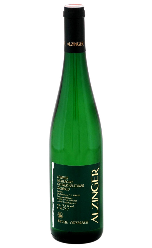Wine Alzinger Gruner Veltliner Muhlpoint Smaragd 2019