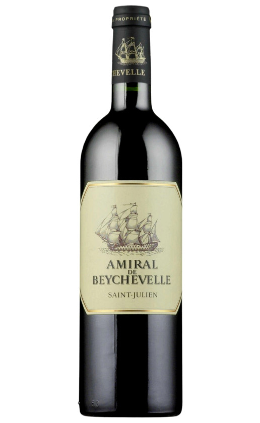 Вино Amiral De Beychevelle Saint-Julien 2015