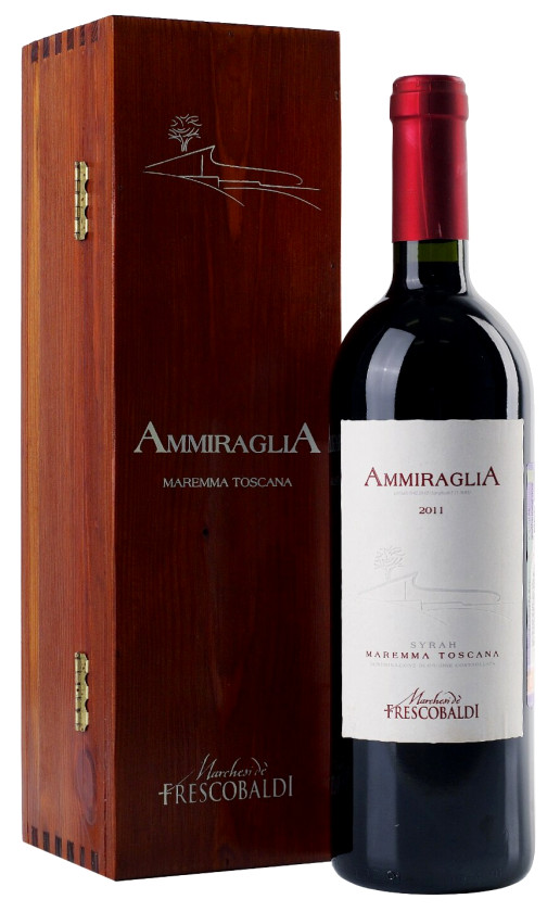 Вино Ammiraglia Maremma Toscana 2011 wooden box
