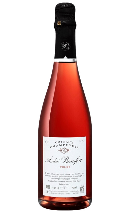Wine Andre Beaufort Polisy Rouge Coteaux Champenois 2016
