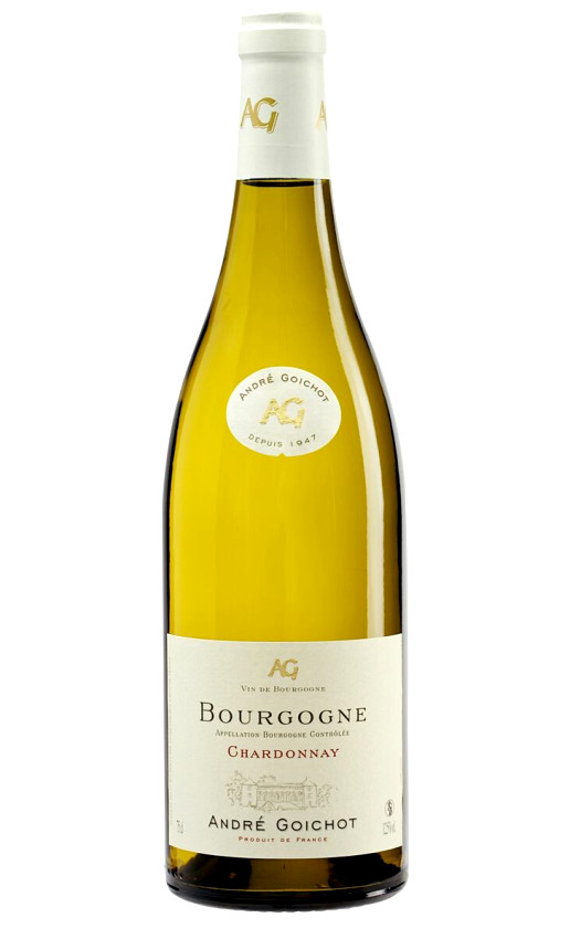 Вино Andre Goichot Bourgogne Chardonnay 2012