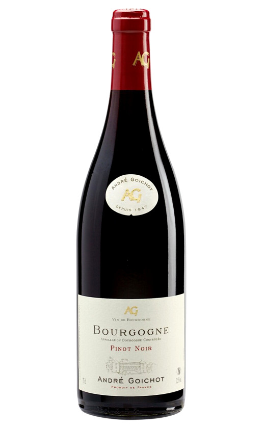 Wine Andre Goichot Bourgogne Pinot Noir 2017