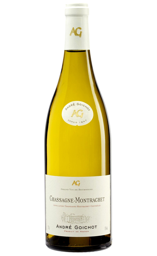 Wine Andre Goichot Chassagne Montrachet 2015