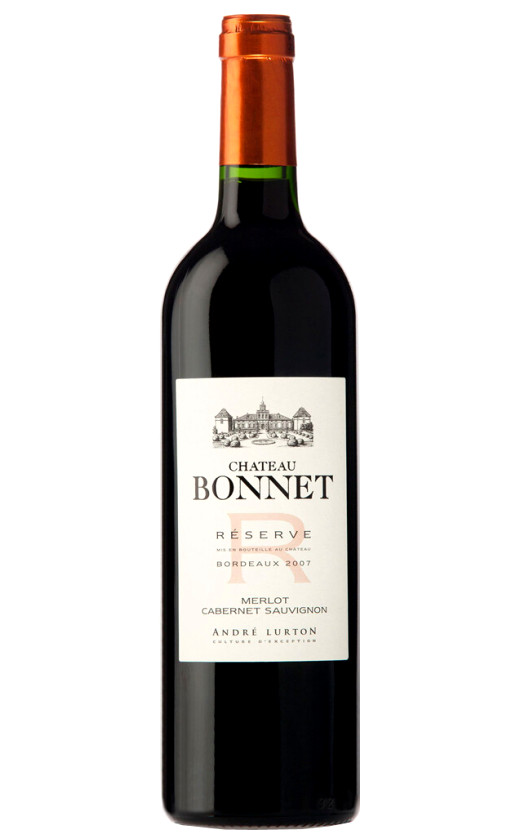 Wine Andre Lurton Chateau Bonnet Reserve 2008