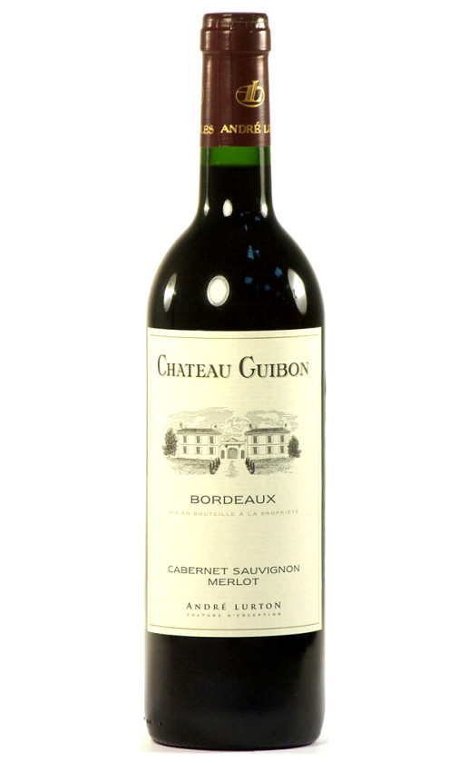 Вино Andre Lurton Chateau Guibon 2008